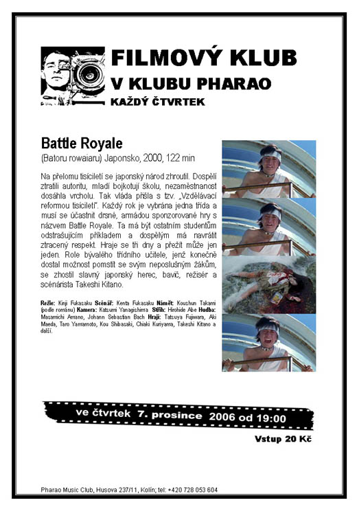 filmov� klub&nbsp;&ndash; Battle Royale